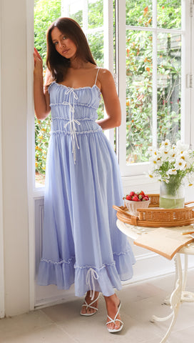 Marlowe Maxi Dress (Blue)