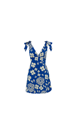Capri Mini Dress (Blue)