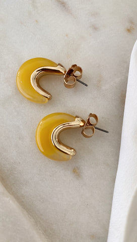 Dessi Earrings (Mustard)
