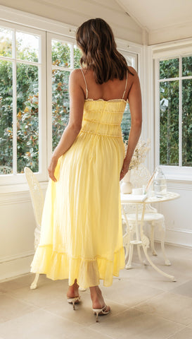 Dorothy Maxi Dress (Lemon)