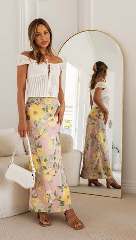 Tropic Lane Maxi Skirt
