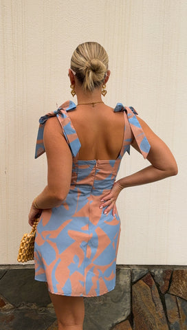 Capri Mini Dress (Geometric)