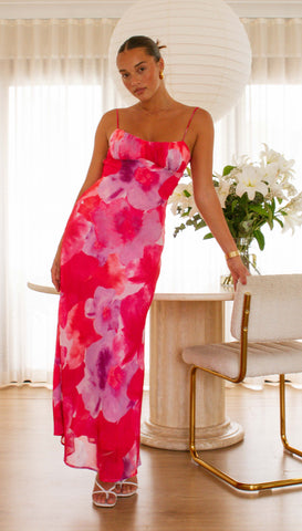 Seraphina Maxi Dress (Pink)