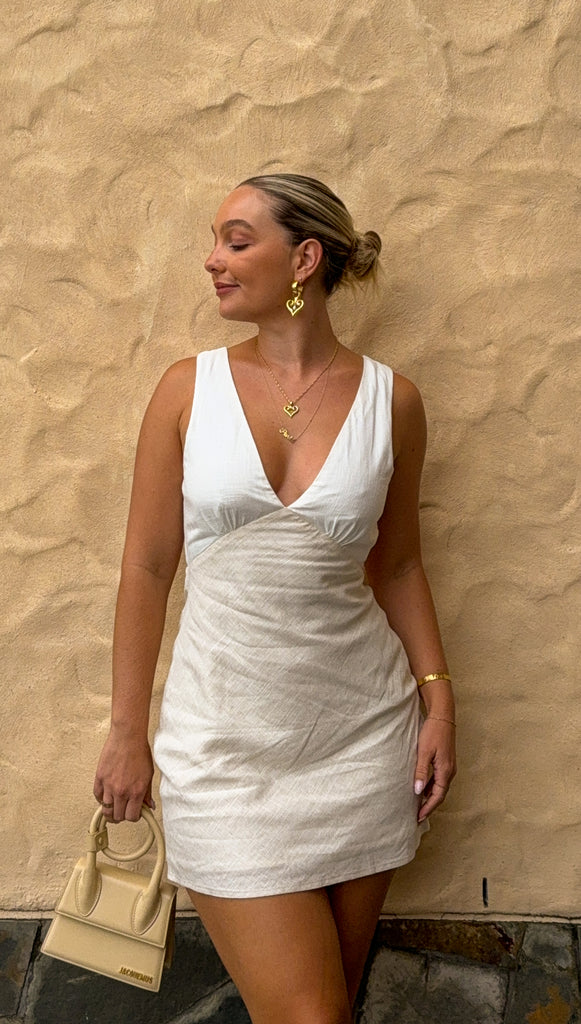 Sylvie Mini Dress (Shell)