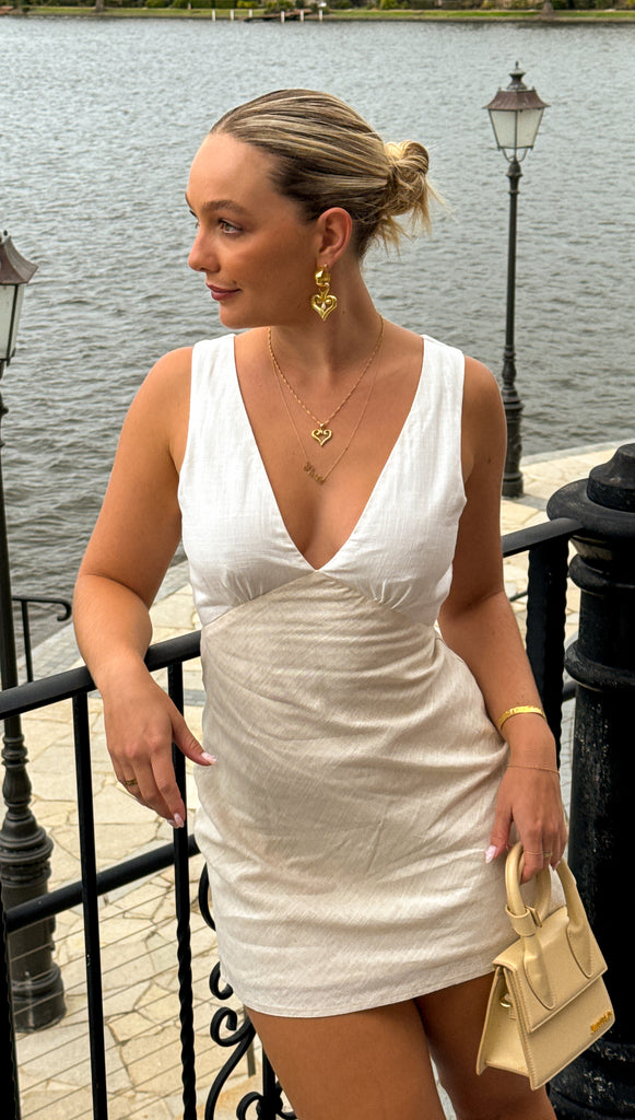 Sylvie Mini Dress (Shell)
