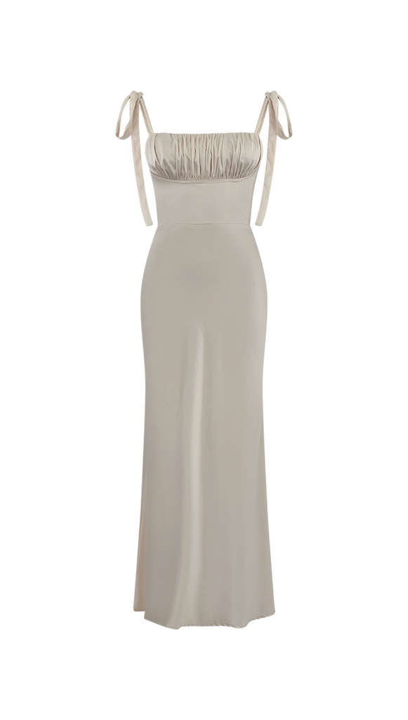 Reina Maxi Dress (Ivory)