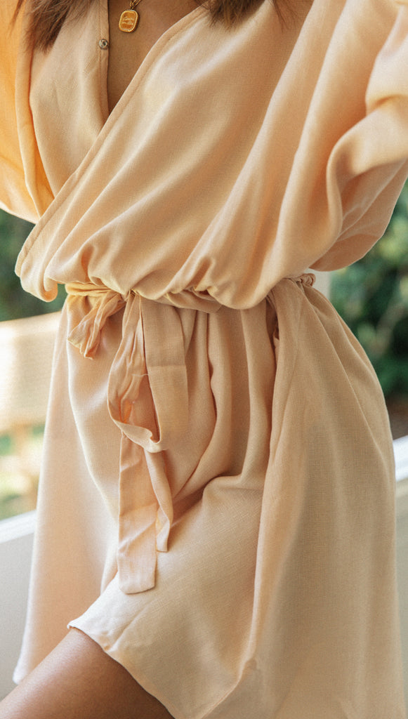 Ariyah Dress (Peach)