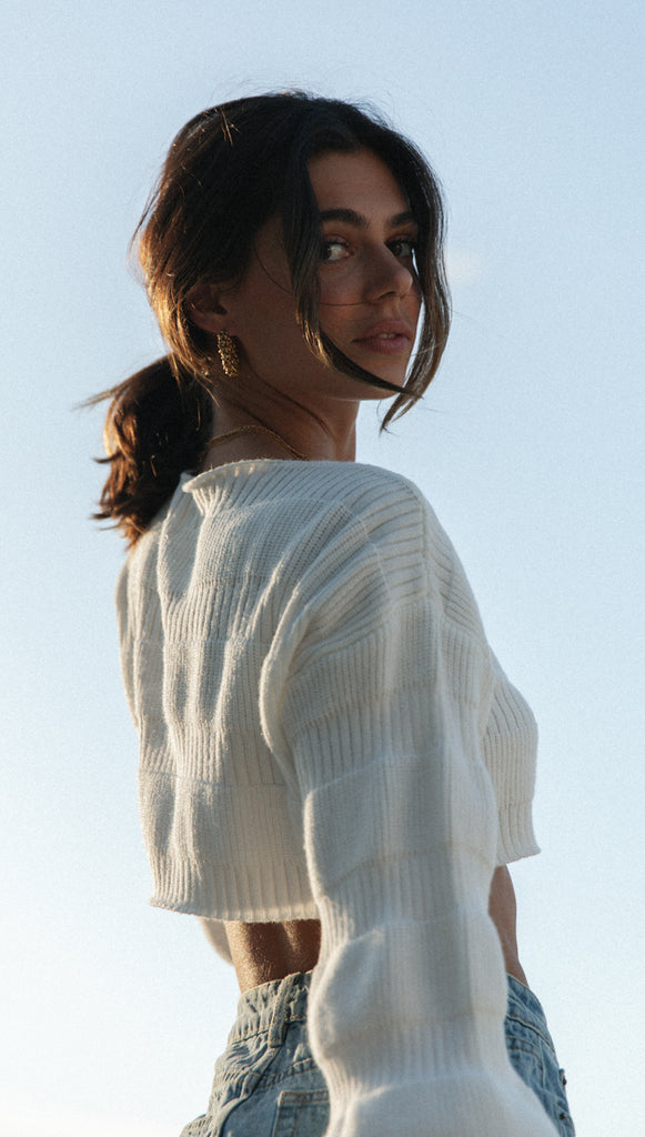 Donatella Knit (White)