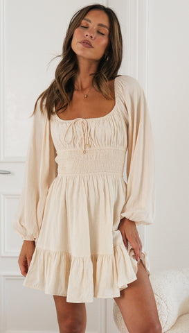 Amberlee Dress (Cream)