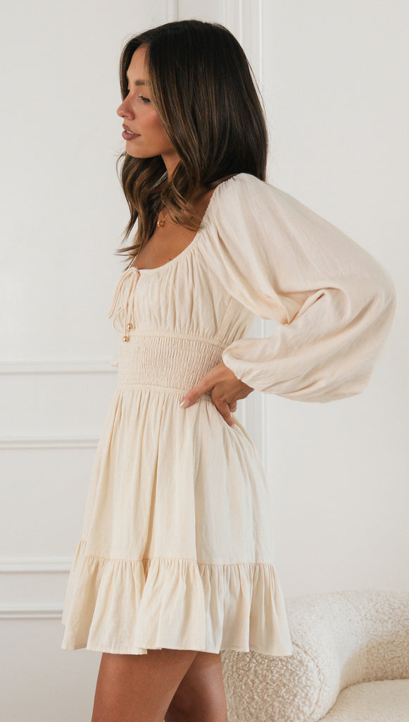 Amberlee Dress (Cream)